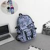 Schulrucksack trendige Marke Rucksack Herren Ins trendig cool große Kapazität Graffiti Rucksack Schüler Pendler Schulrucksack College-Studenten Reise Rucksack