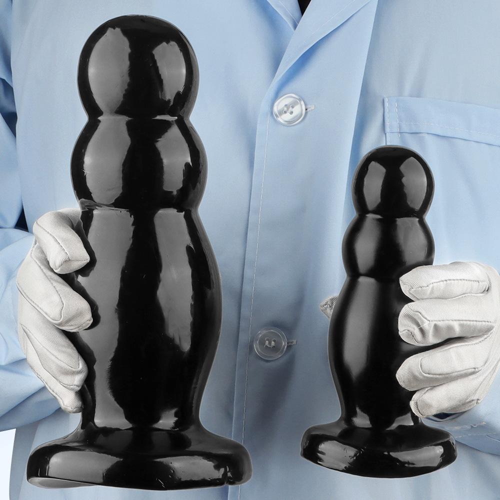 Super Large Black Butt Plug Dildo Masturbators Fisting Masturbator Gay Sex Toy Strap On Cock Big Penis