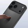 Ultra Thin Matte Translucent Phone Case For For Iphone 17 16 1 14 13 Pro Max 17Pro 17 Air Lens Protection Shockproof Cover