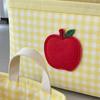 Toys Clothes Organizer with Easy Carry Handles Washing Bin for Bedroom Hotel Blue A