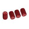 4pcs Car CNC Aluminum Tire Valve Air Port Stem Cover Caps For Alfa Romeo Mito Accessories ysdf45