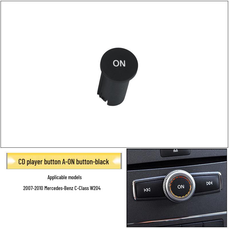 Mercedes-Benz C/B/E-Class Audio CD Button ML350 CLS GLK Console Volume & Track Adjustment