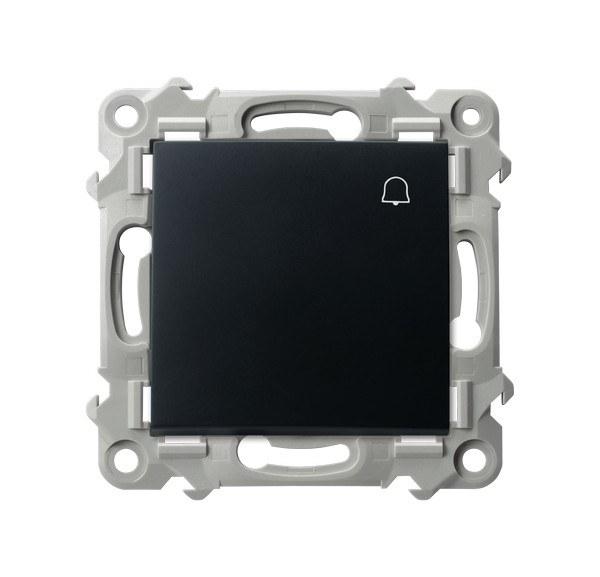 Normally Open Switch "bell" - Matt Black, SZAFIR ŁP-6Z//33