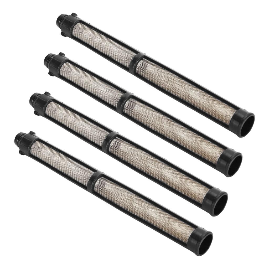 10 Stück Airless Spritzpistolenfilter Aftermarket-Ersatz Hochleistungs-Lackzubehör Schwarz 60