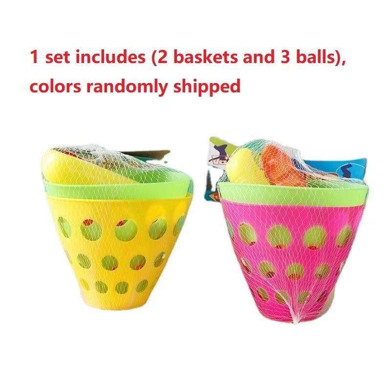 

Family Parent-Child Interaction Ball Double Catcher Throwing Toy Catapult Throwing Butt Bouncy Ball Docking Balls Kids Toys