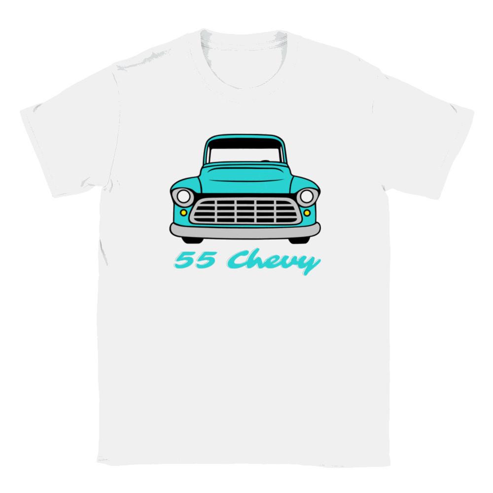 55 Chevy Pickup Classic Unisex Crewneck T-Shirt Unisex T-Shirt M