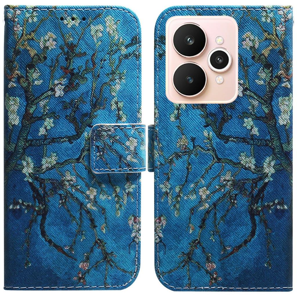 For Realme 15 Pro 5G/15 5G Wallet Case Pattern Print Leather Phone Cover