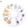 Ab Rhinestone Perfume Bottle Bow Flower Nail Manicure Decoration