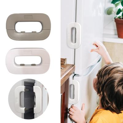 Refrigerator Lock Child  Lock Anti-pinch Cabinet Door Lock Refrigerator Door Lock Buckle Multi-function Lock Baby Anti-pinch
