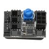 PWM Fan Hub PCB Black High Power Easy Installation Desktop Computer Cooling Fan Distributor