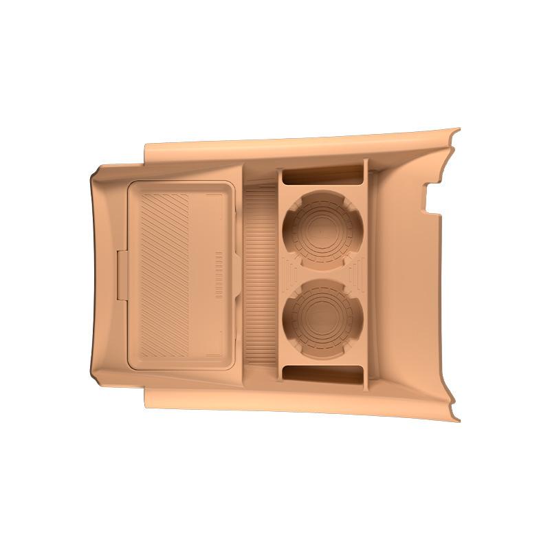 Compatible Silicone Storage Organizer for BYD Han L Car Center Console (25 Models)