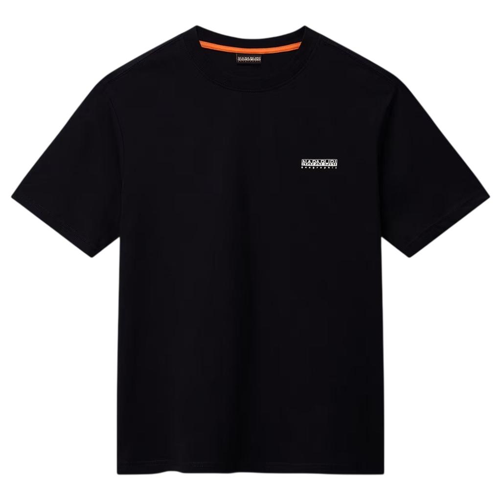 Napapijri Mens Box Logo Cotton T-Shirt