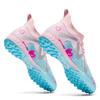 Children's Football Shoes Men's TF Velcro Teen Elementary School Girls Shredded Nails Football Shoes Lace-Up Sports Training Shoes