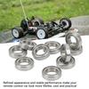 10PCS RC Ball Bearings for ZD Racing Car RC Ball Bearing Kit Metal Shielded Ball Bearing