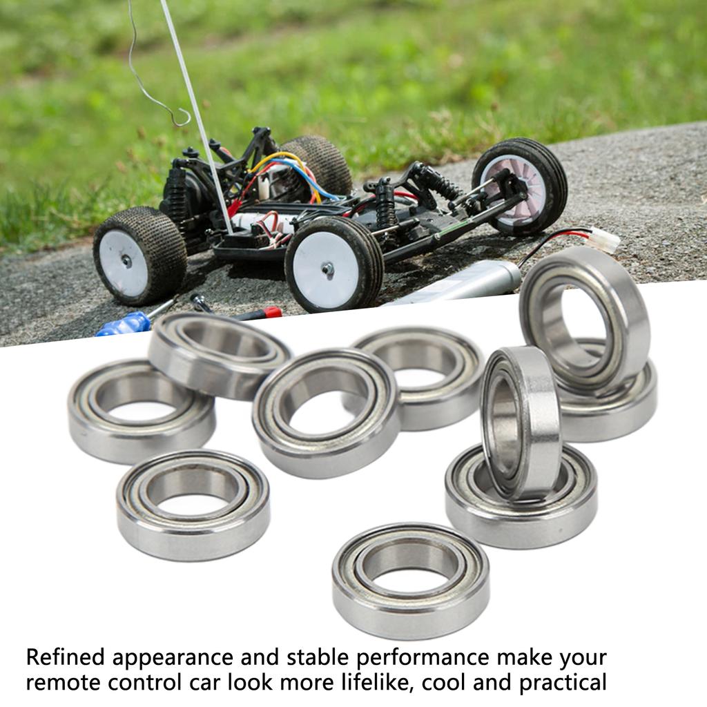 10PCS RC Ball Bearings for ZD Racing Car RC Ball Bearing Kit Metal Shielded Ball Bearing