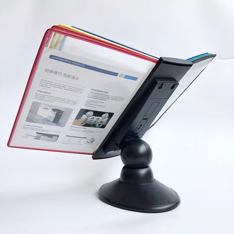 A4 Display Folder with 10 Pages for Promotional Advertising and Data Presentation