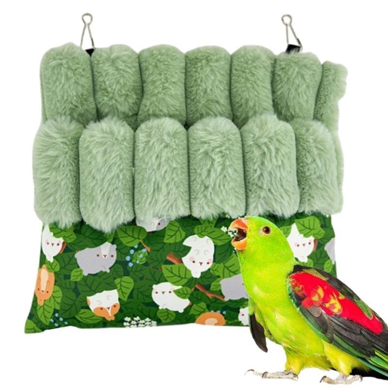 Parrot Cage Rodents Hammock Rabbits Bed House Supplies Guinea Pigs Ferrets Plush Nest Resting Warm Bed Small Pet Items