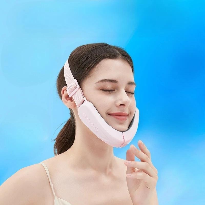One Set Electric Face Massager 5 Modes 12 Intensity Adjustments Suitable Daily Facial Care