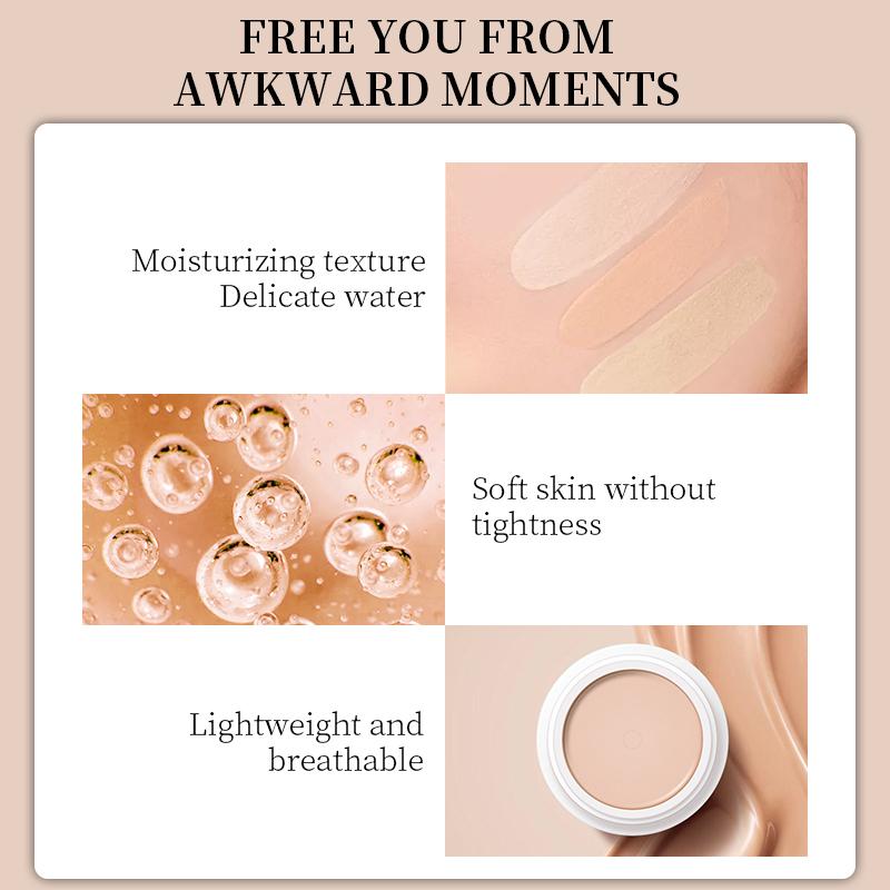 Makeup Soft Skin Concealer Foundation Cream Is Fine and Smooth To Cover Acne Spots and Black Eye Circle Concealer