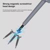 Voltage Tester Screwdriver Live Wire Electrician Tester Magnetic Tester Screwdriver 24V-250V Voltage Detector for AC/DC Circuit
