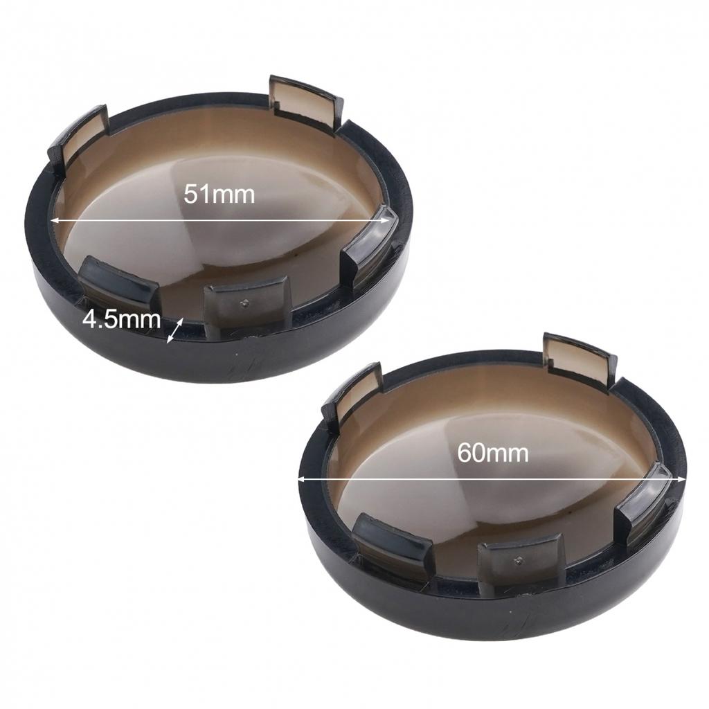 Turn Signal Lens Cover Light ABS Plastic Flashers Motorcycle