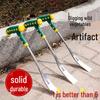 German Manganese Steel Shovel: Ideal for Digging Wild Vegetables, Garlic, Gardening, Weeding, and Planting Flowers.
