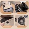 Solar Powered Cooling Fan Hat  with USB Charging Wide Brim Sun Hat Breathable for Men Hiking Fishing Outdoor