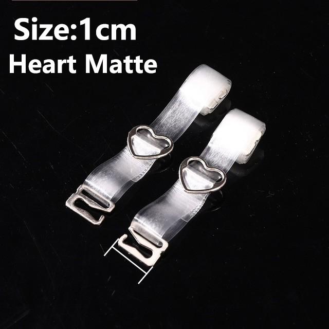2pcs Transparent Invisible Bra Straps Detachable Adjustable Silicone Shoulder Strap Women Belt Intimates Accessories