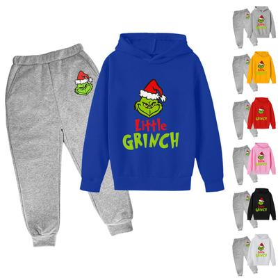 Detská atletická tepláková súprava s kapucňou Unisex dvojdielne bežecké oblečenie Pulóver s dlhým rukávom Mikina s kapucňou + tepláky Set