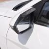 For Hyundai Santa Cruz -2025 Carbon Fiber Car Mirror Rain Eyebrow 2pcs