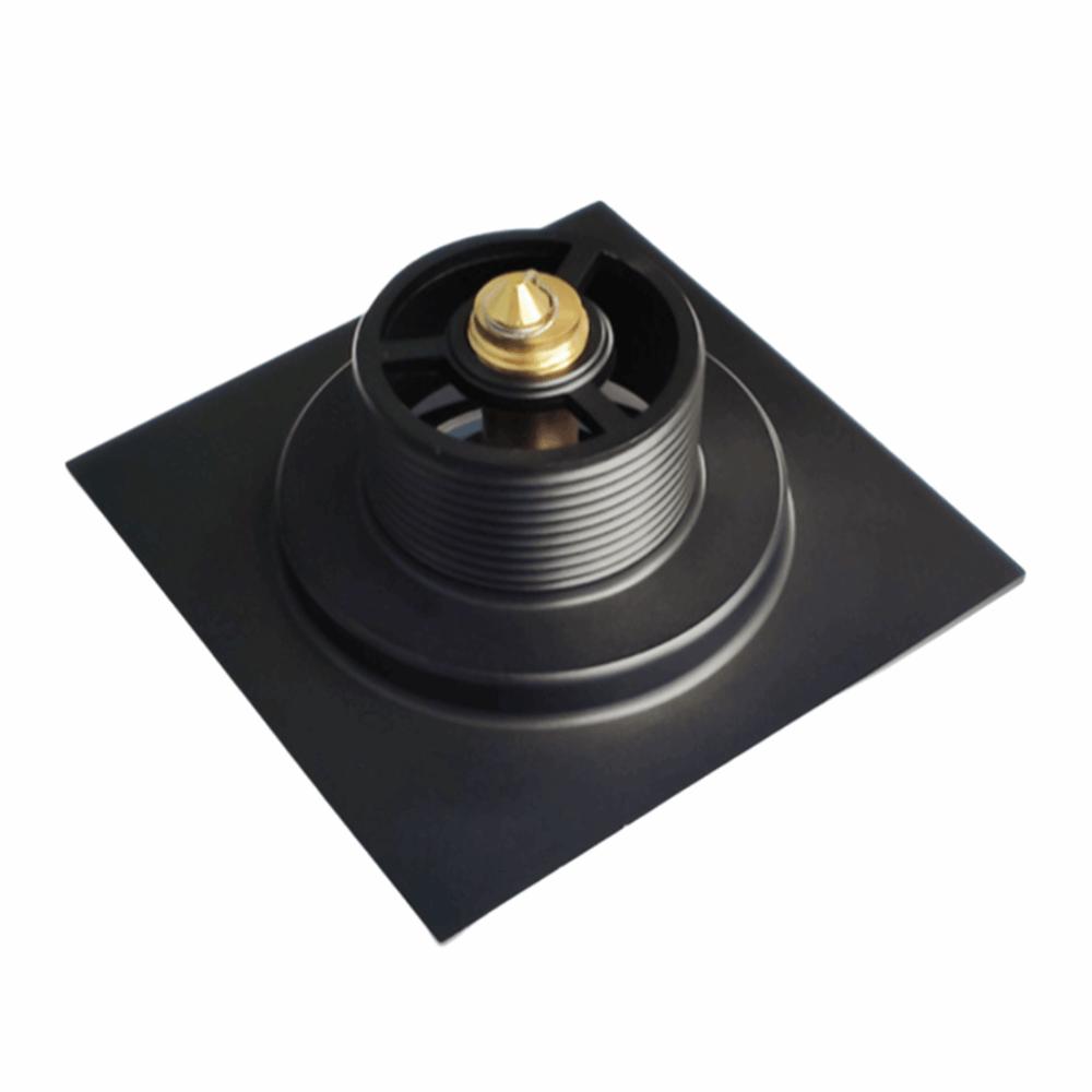 Brass Floor Drain Strainer Push Down Mechanism Floor Drain Easy Install Drain Strainer Kitchen
