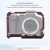 Camera Cage with Cold Shoe 1/4inch 3/8inch Threaded Hole Aluminum Alloy Camera Video Rig for 70D 80D
