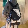 School Bag Female Large Capacity Japanese Junior High School High School Student Backpack Color Matching Tooling Backpack