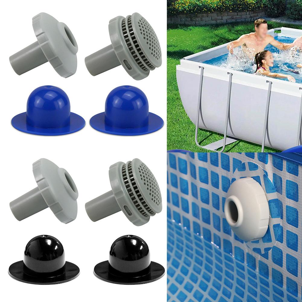 For INTEX Pool Accessory Replacement Set with 32mm Hose Diameter Strainer Connector Jet Nozzle and Inlet Fittings