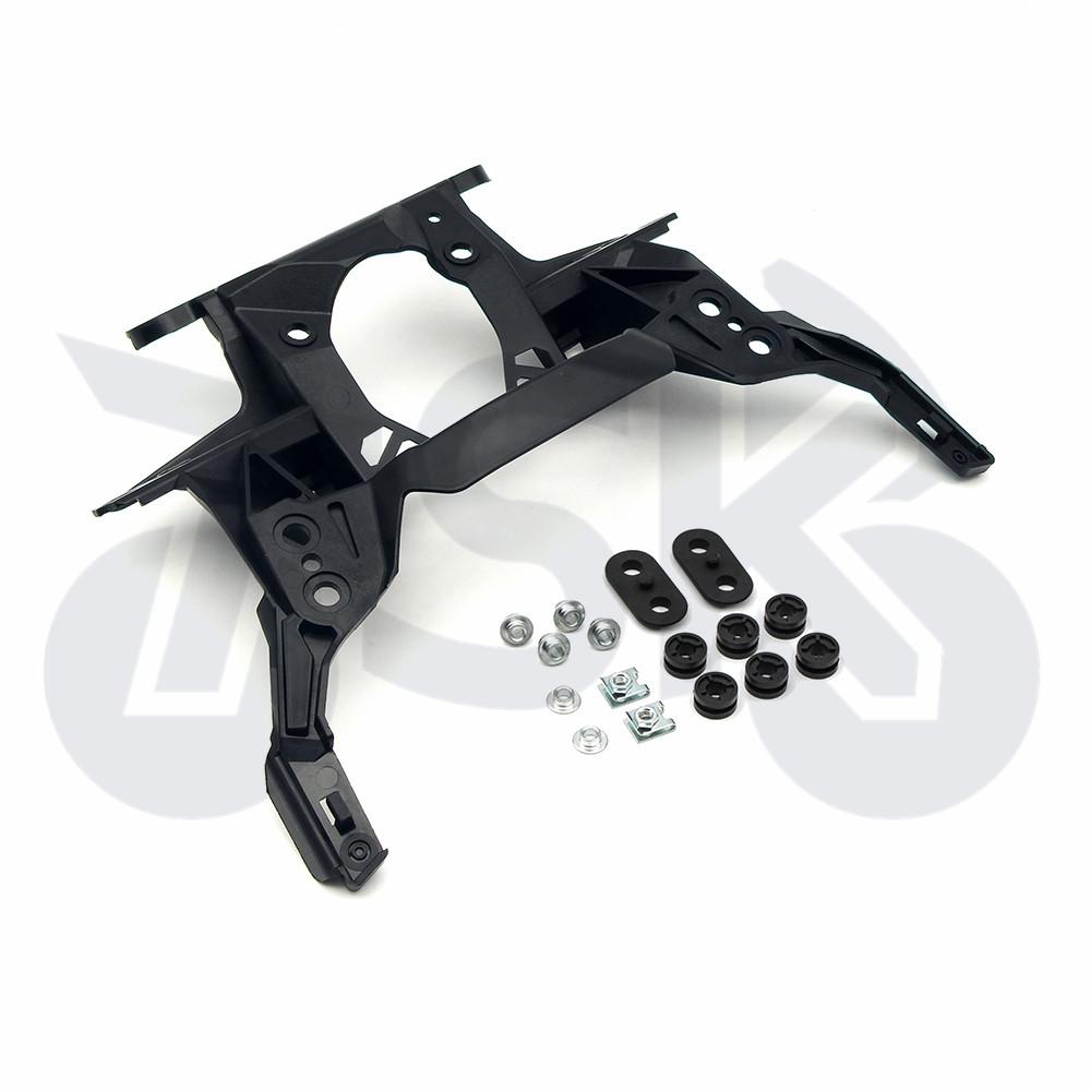 Motorcycle Black Upper Stay Cowl Headlight Bracket For YAMAHA YZF R1 2015 2016 2017 2018 2019 2020-2022 Moto Fairing Accessory