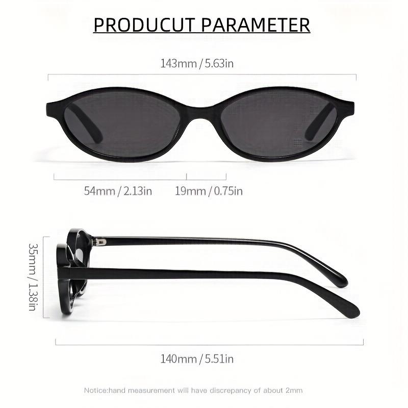 Trendy Oval Fashion Glasses for Women Perfect for Driving & Outdoor Activities