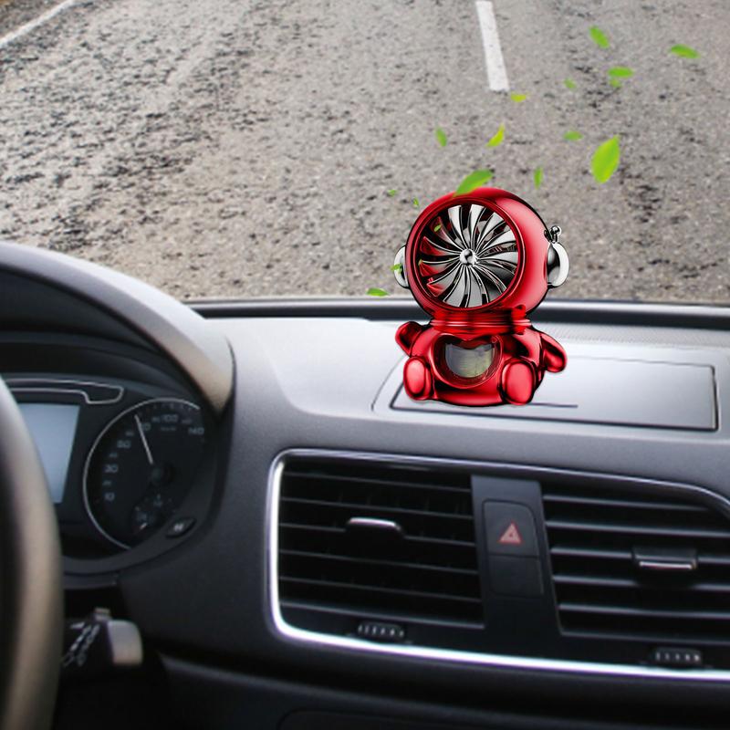 Niedlicher Auto-Lufterfrischer Solarbetriebener Rotierender Auto-Lufterfrischer Solar-Roboter Rotierender Auto-Öldiffusor Solar-Auto-Öldiffusor Auto