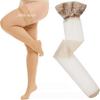 New Fishnet Over Knee Long Socks Thigh High Lace Silk Stockings For Oversized Women Plus Large Size Xxxl Summer Black White