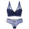 Artdewred Sexy Push up Bra Set Lace Hollow out Bralette Underwear Panty Set Women Bra Brief Sets