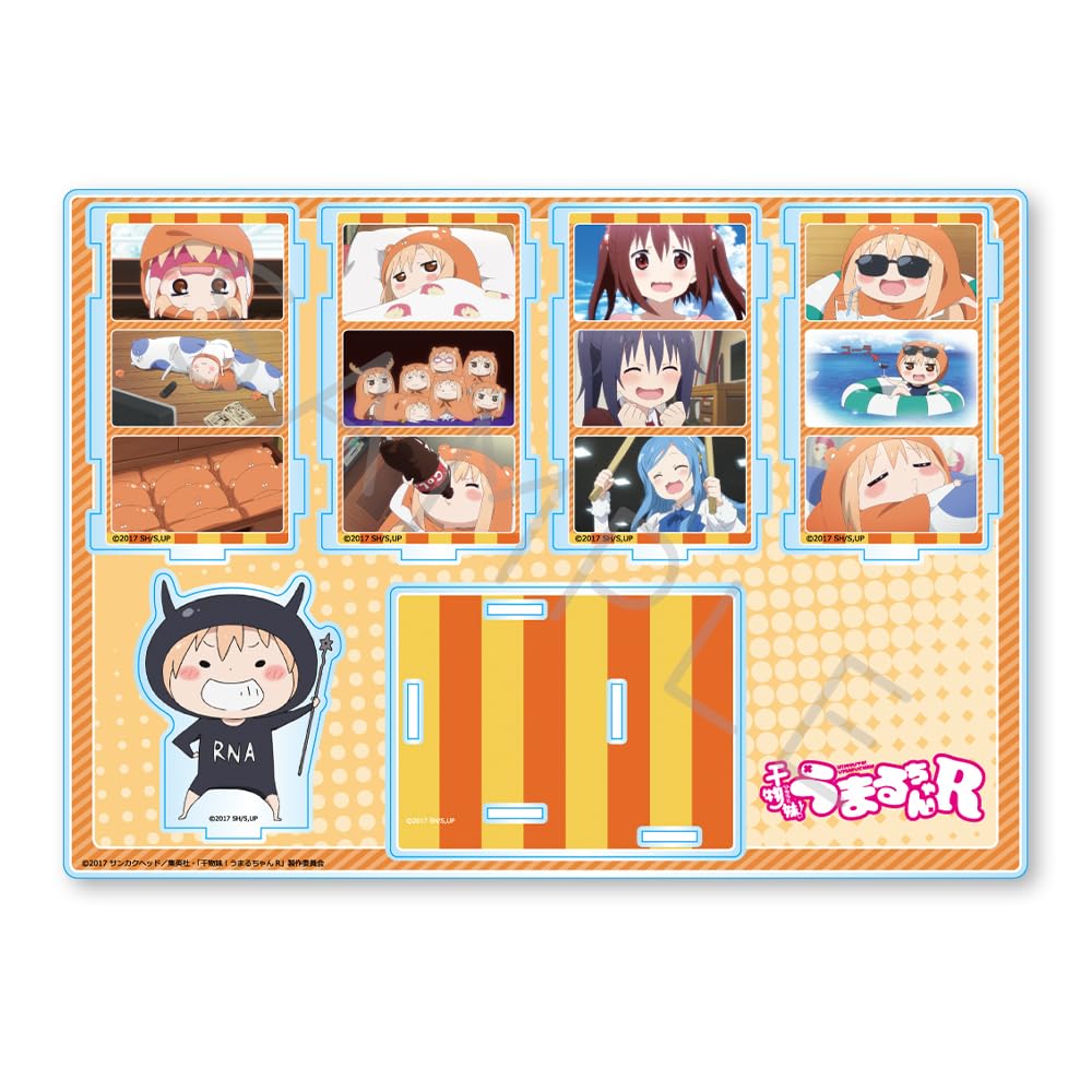 ТВ-аниме «Домашняя девушка Умару-тян R» Большой акриловый стенд Дизайн B