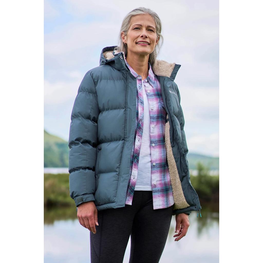 Mountain Warehouse Womens/Ladies Snow Borg Lined Padded Jacket