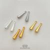 Copper-Plated 18k Gold Teardrop Charm Pendant Chain for DIY Jewelry