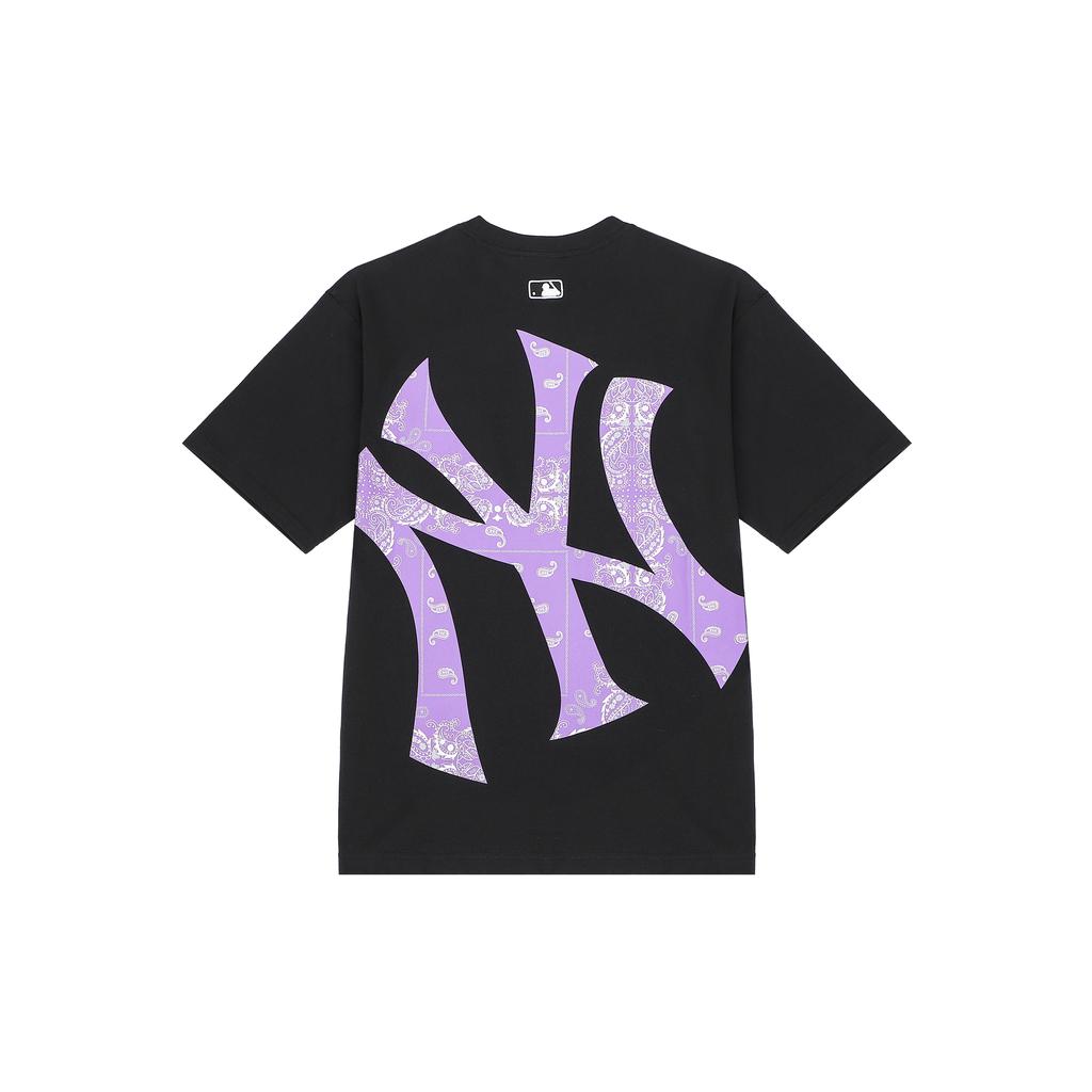 New MLB New York Yankees SS22 T Shirt Unisex Black 3ATS53023-50BKS