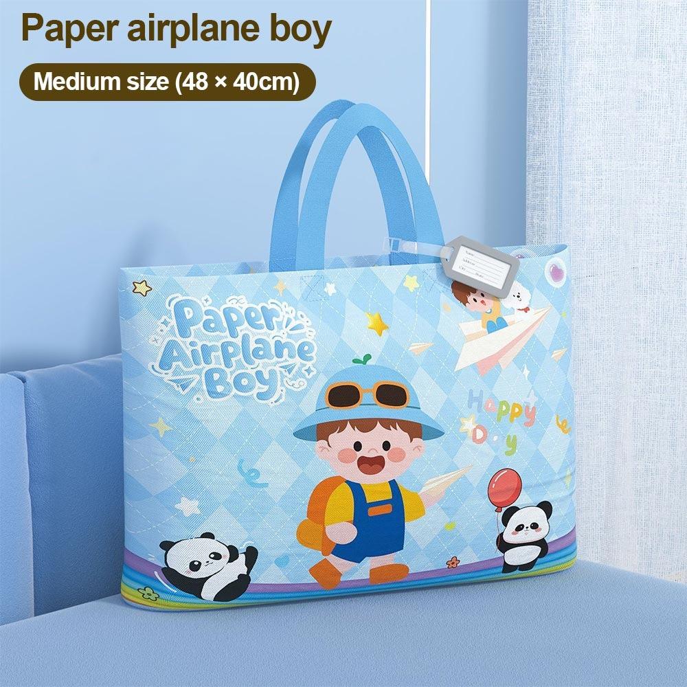 Large Capacity Kindergarten Quilt Storage Bag Oxford Cloth Clothes Packing Bag Student Use