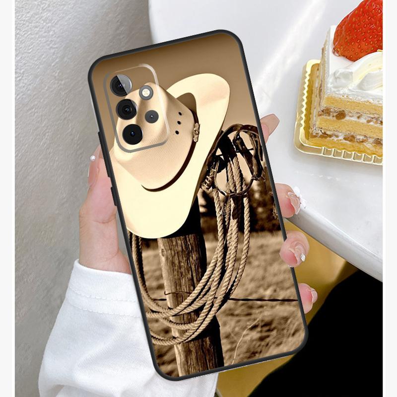 Extreme Sport Rodeo Cowboy Lasso Case For Samsung Galaxy A55 A35 A15 A14 A34 A54 A73 A53 A33 A23 A13 A12 A32 A52 A51 Cover