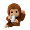 Little Live Pets My Baby Monkey Mango Sounds and Reactions Plush Interactive Monkey Toy Set with Interactive Pet for Ages 50+ Accessories, 4+