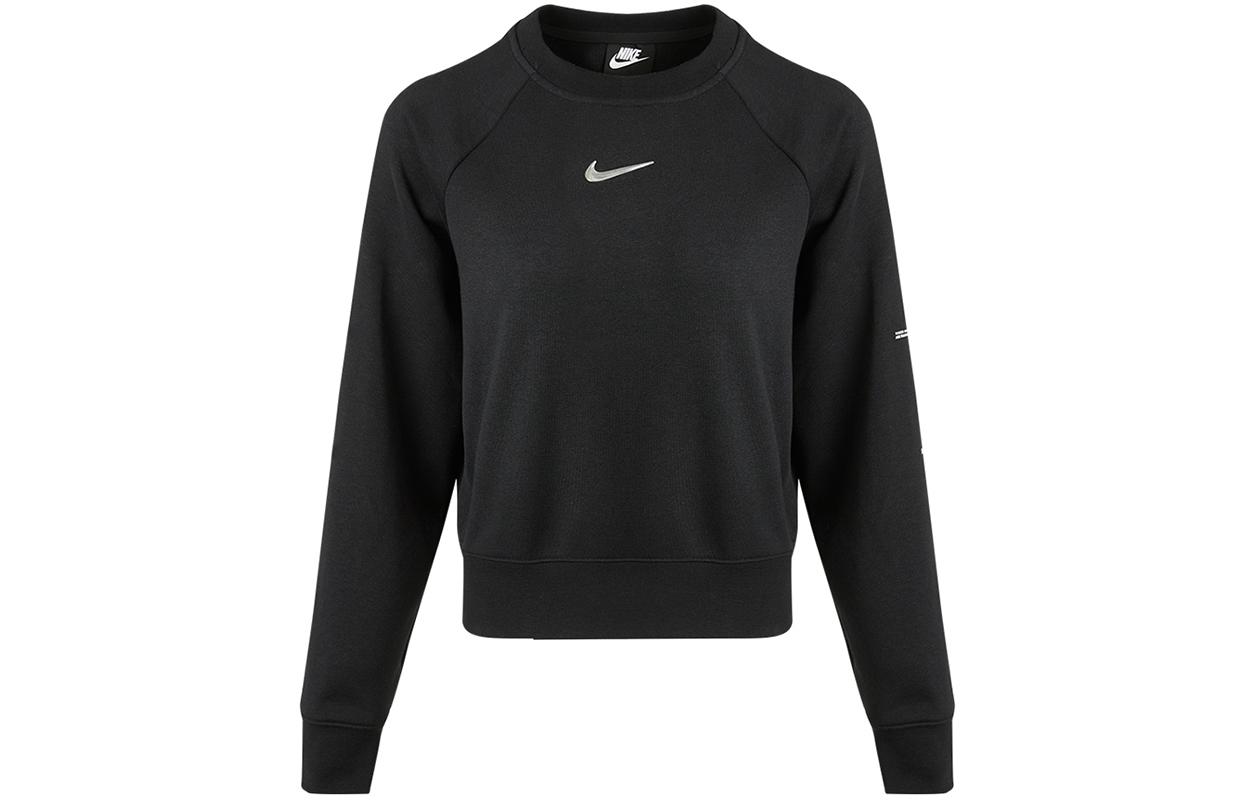 

Nike Sweatshirts Women s Black Crew Neck Moderate Regular CZ8891-010 XL