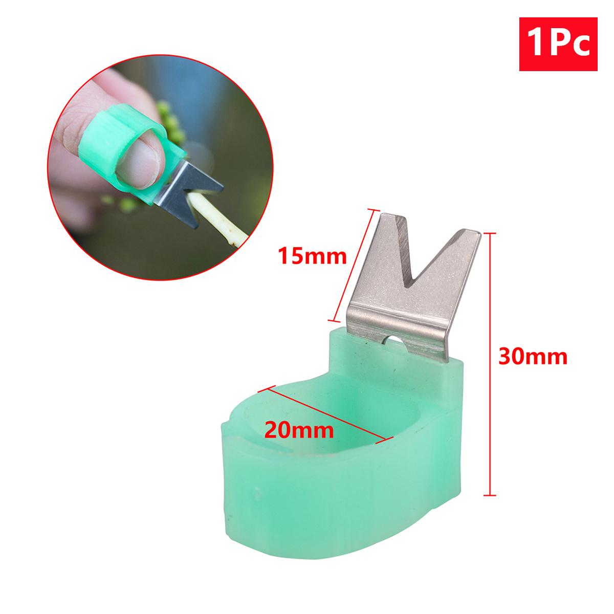 

Ring-shaped Harvesting Knife Fruit Vegetable Picking Cutter Garden Orchard Tomato Orange Grape Picking Tools Wearing On Fingers