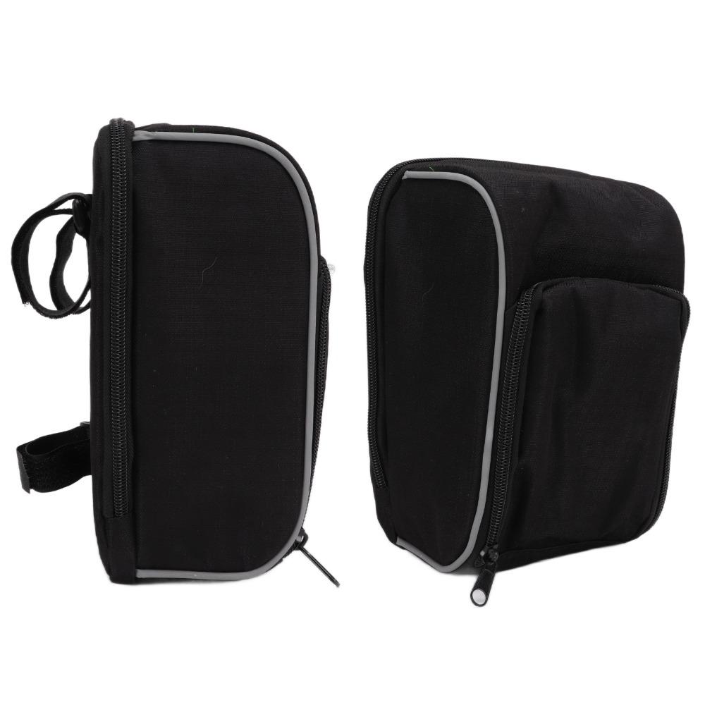 Waterproof Bike Handlebar Bag Oxford Cloth Bike Lithium Bag  Outdoor Adventures