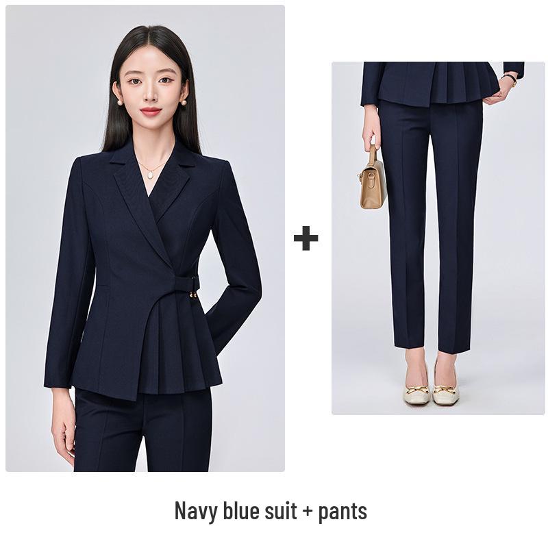2025 Women's Premium Suit Set: Sleek Design for Professional Reception Workwear